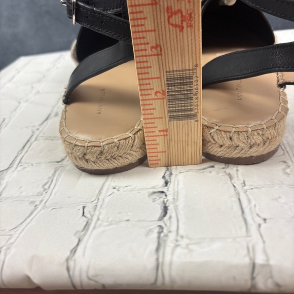 EUC Ann Taylor Women’s Isabella Giraffe Real Calf Hair Espadrilles Sz 8.5M - Picture 6 of 11